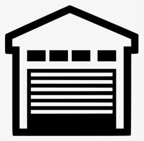 Garage Hangar Comments - Garage Door Clip Art, HD Png Download, Transparent PNG