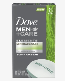 Dove Men Care Elements Minerals Sage Bar Oz - Dove Men Care Elements Minerals Sage, HD Png Download, Transparent PNG