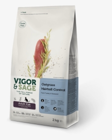 Vigor Sage Oatgrass Hairball Control Cat - Vigor & Sage, HD Png Download, Transparent PNG