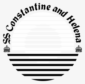 Constantine Helena Logo Black And White, HD Png Download, Transparent PNG