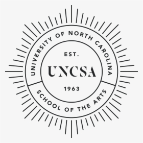 Uncsa Official Seal - Unc School Of The Arts Logo, HD Png Download, Transparent PNG