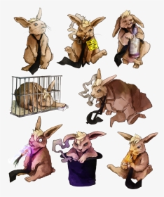 Bunny Constantine Stickers I Loved How Zatanna - John Constantine Bunny, HD Png Download, Transparent PNG