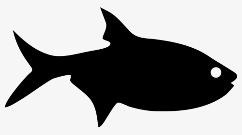 Silhouette Of Fish Png - Transparent Fish Silhouette Png, Png Download, Transparent PNG
