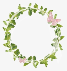 Wreath Floral Design Garden Roses Flower - Ring Leaf Design Png, Transparent Png, Transparent PNG