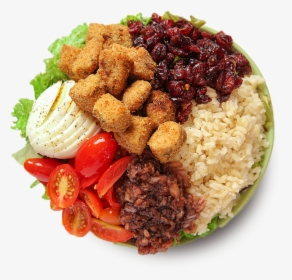 Transparent Salad Bowl Png - Steamed Rice, Png Download, Transparent PNG