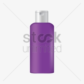 Violet,purple,plastic Care,lotion - Glass Bottle, HD Png Download, Transparent PNG