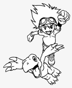 Digimon Agumon , Png Download - Digimon Color Page, Transparent Png, Transparent PNG