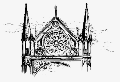 Church, Architecture, Religious, Building, Christian - Illustration, HD Png Download, Transparent PNG
