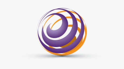 Transparent Globe Logo Png - 3d Globe Logo Design, Png Download, Transparent PNG