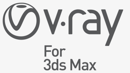 V Ray For 3dsmax Logo Grey Png - Vray, Transparent Png, Transparent PNG