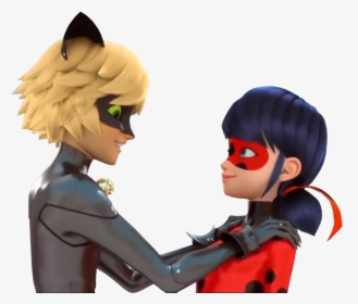 Transparent Chat Noir Png - Ladybug And Chat Noir Png, Png Download, Transparent PNG