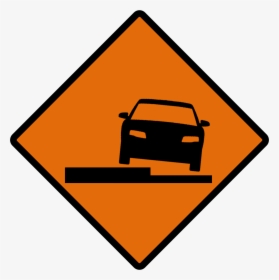 Indonesian Road Sign Temp 2b - Road Sign For Uneven Road, HD Png Download, Transparent PNG