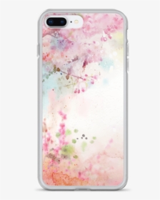 Japanese Floral Iphone Case - Pastel Watercolor Art Background, HD Png Download, Transparent PNG