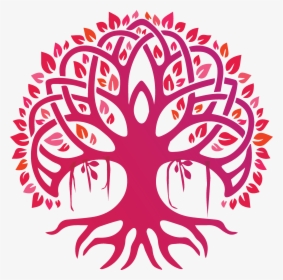 Banyan Tree Logo Png - Tree Of Life Circle Symbol, Transparent Png, Transparent PNG