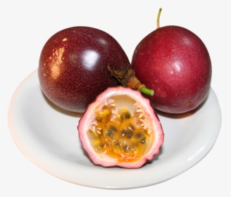 Passion Fruit In Plate Png Image - Passion Fruit Png, Transparent Png, Transparent PNG