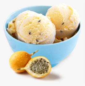Passion Fruit Ice Cream - Ice Cream Fruit Png Transparent, Png Download, Transparent PNG