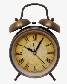 Transparent Antique Clock Clipart - Old Alarm Clock Png, Png Download, Transparent PNG