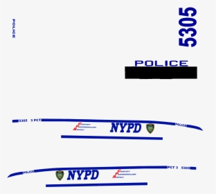 Nypd Police Car Textures, HD Png Download, Transparent PNG