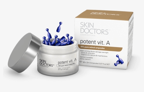 Vitaampoules Retinol Treatment - Skin Doctors Potent Vit, HD Png Download, Transparent PNG