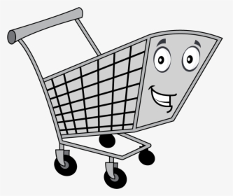 Happy Shopping Cart Png, Transparent Png, Transparent PNG