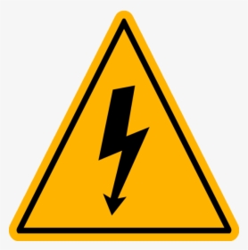 Electricity Hazard Sign High Safety Voltage Clipart - Safety Signs High Voltage, HD Png Download, Transparent PNG