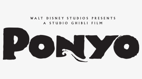 Walt Disney Ponyo Logo, HD Png Download, Transparent PNG