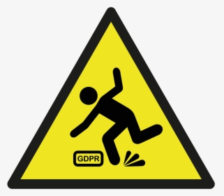 Will Gdpr Trip Your Organisation Up - Danger Of Crushing Sign, HD Png Download, Transparent PNG