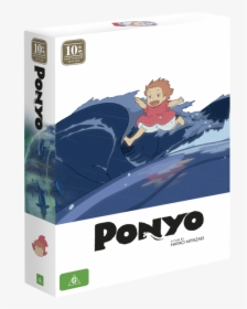 10th Anniversary Limited Edition Dvd/blu-ray Box Set - Ponyo Dvd 10, HD Png Download, Transparent PNG