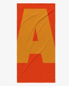 Letter A Alvin And The Chipmunks Style Beach Towel - Alvin And The Chipmunks Letter, HD Png Download, Transparent PNG