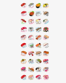 Sushi Ponyo - Stickers Line Png Cute, Transparent Png, Transparent PNG