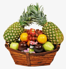 Transparent Basket Png - Basket Of Fruits Png, Png Download, Transparent PNG