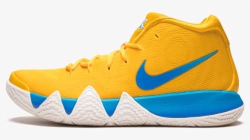 Transparent Kyrie Png - Kyrie 4 Yellow And Blue, Png Download, Transparent PNG