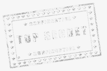 Stamp Topsecret Secret Textsticker Picsartpassion Dixieland - Parallel, HD Png Download, Transparent PNG