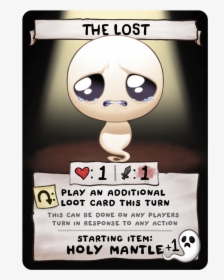 The Lost - Binding Of Isaac Four Souls The Lost, HD Png Download, Transparent PNG