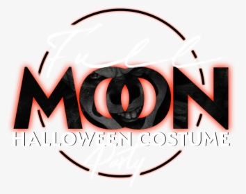 Full Moon Halloween Costume Party - Graphic Design, HD Png Download, Transparent PNG