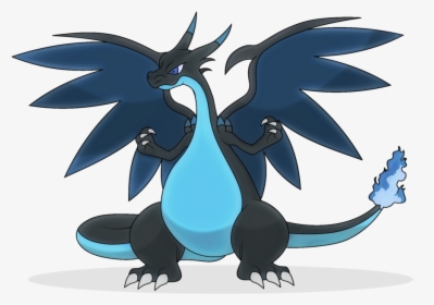 Mega Charizard X Without Flames, HD Png Download, Transparent PNG