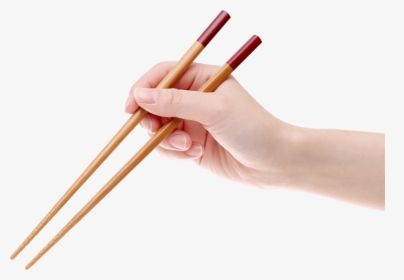 Hand Chopstick Png, Transparent Png, Transparent PNG