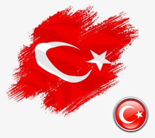 Transparent Turkish Flag Png - Turkish Flag Png Png, Png Download, Transparent PNG