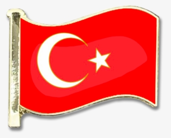 Turkey Flag Badge - Country Flag Png Pakistan, Transparent Png, Transparent PNG