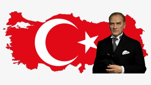 Ataturk Turkey Wallpaper By Tulparturkartist - Transparent Turkey Flag, HD Png Download, Transparent PNG