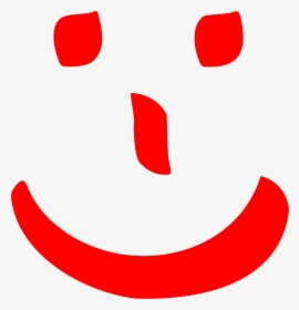 Smile Icon In Red Png, Transparent Png, Transparent PNG