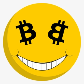 Bitcoin, Smiley, Currency, Money - Bitcoin Smiley, HD Png Download, Transparent PNG