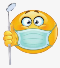 #doctor #dentist #smile #emoticon - Smelly Emoji, HD Png Download, Transparent PNG
