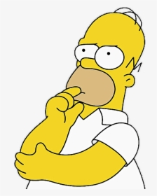 Homer Bart Yellow Beak Drawing Simpson - Homer Simpson, HD Png Download, Transparent PNG