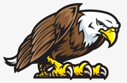 Eagle Clipart Mascot Fight - Eagle Mascot Logo Png, Transparent Png, Transparent PNG