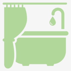 Bathroom Icon - Illustration, HD Png Download, Transparent PNG