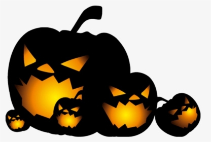 Transparent Jackolanterns Clipart - Dibujos De Calabazas De Halloween, HD Png Download, Transparent PNG