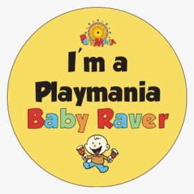 Baby Rave Sticker - Cartoon, HD Png Download, Transparent PNG