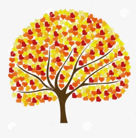 Fall Tree Cute Clipart Trees Clip Art Transparent Png - Cute Fall Tree Clipart, Png Download, Transparent PNG