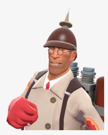Medic With The Prussian Pickelhaube Tf2 - Medic With Prussian Pickelhaube, HD Png Download, Transparent PNG